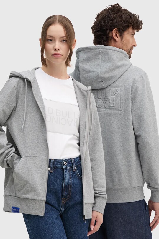 Red Bull Racing x Pepe Jeans bluza z kapturem szary RU580005