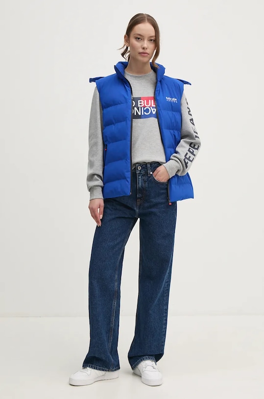 Odzież Red Bull Racing x Pepe Jeans bluza RU580007 szary