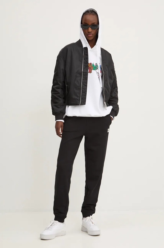 Дрехи Памучен суичър Fiorucci U01FMSHO092CJ05WH02 бял