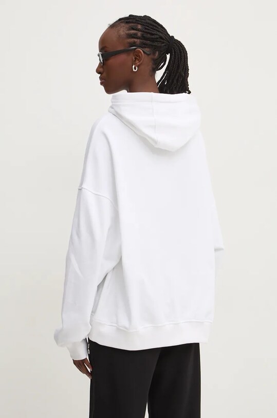 Памучен суичър Fiorucci U01FMSHO092CJ05WH02 бял