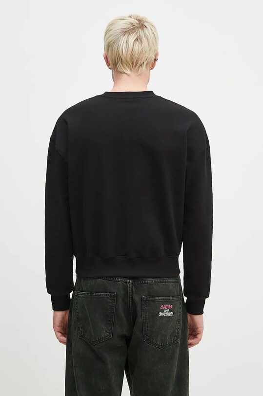 Clothing Andersson Bell cotton sweatshirt Milan Embroidery Sweatshirt atb1149u black