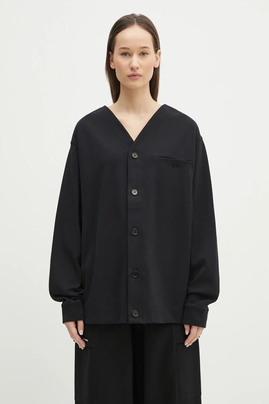 Pangaia bluza 10002237 czarny AW24