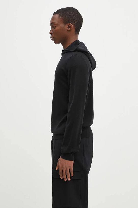 Clothing Pangaia wool sweatshirt 10001273 black