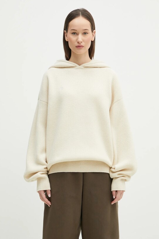 Pangaia cashmere jumper 10002216 beige AW24