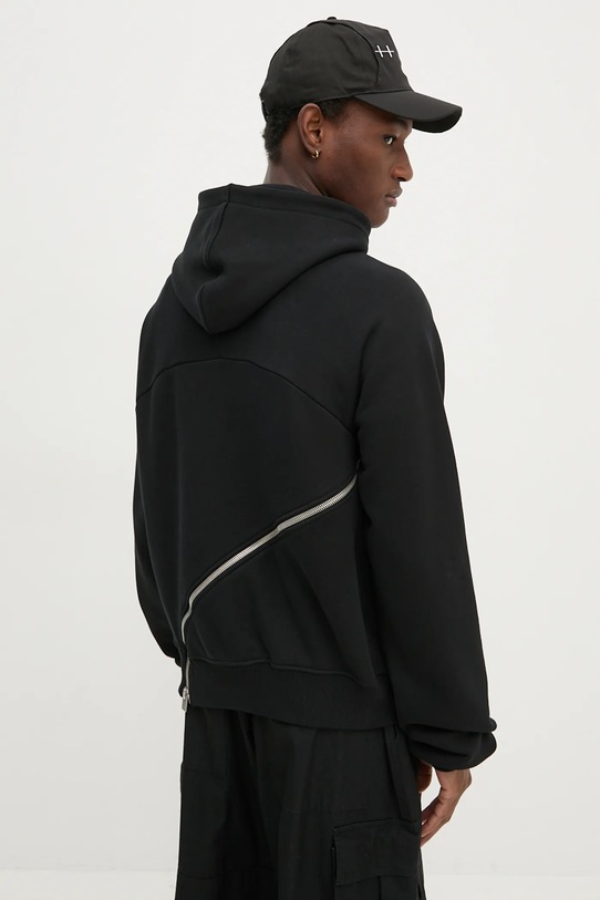 Heliot Emil bluza bawełniana HE.M.08.055.BLK01