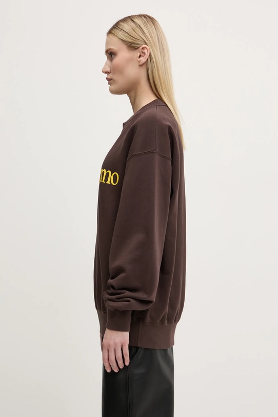 No Problemo cotton sweatshirt brown NP20002.02