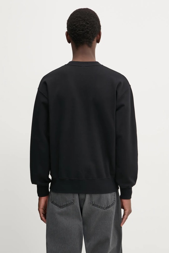Βαμβακερή μπλούζα No Problemo Mini Problemo Crew Neck Sweat NP20009.02 μαύρο