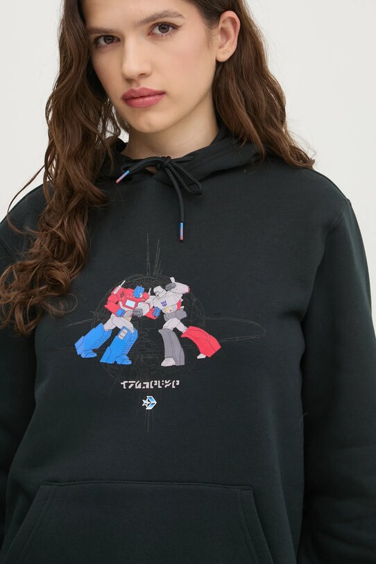 Odzież Converse bluza x Transformers 10027820.A01 czarny