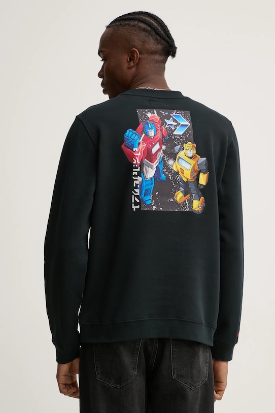 Кофта Converse x Transformers 10027821.A01 чёрный AW24