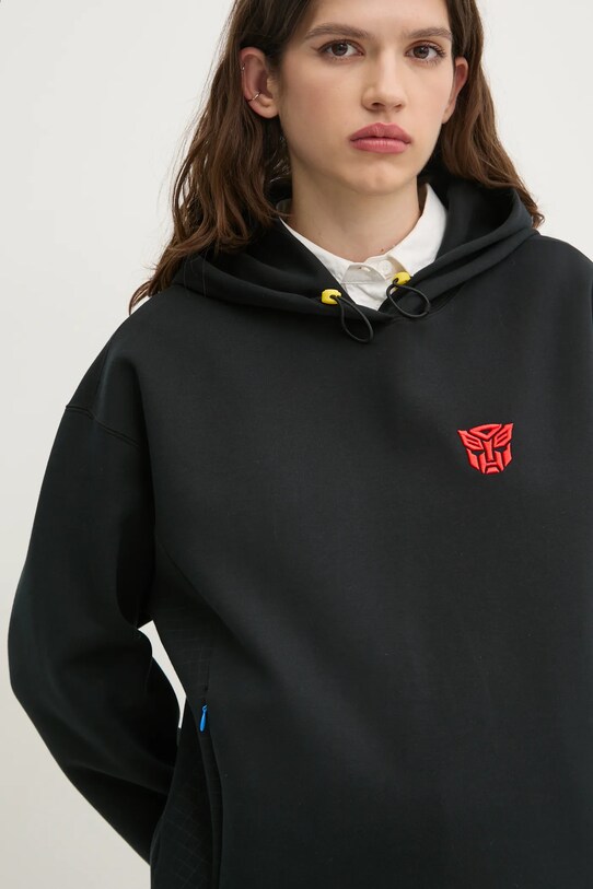 Одежда Кофта Converse x Transformers 10027840.A01 чёрный