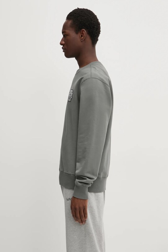 Odjeća Pamučna dukserica Filling Pieces Gowtu Gun 74533926002 siva