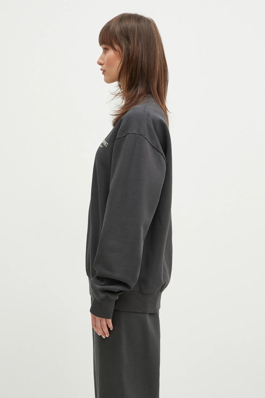 Sporty & Rich cotton sweatshirt Wimbledon gray ST071512304BA02