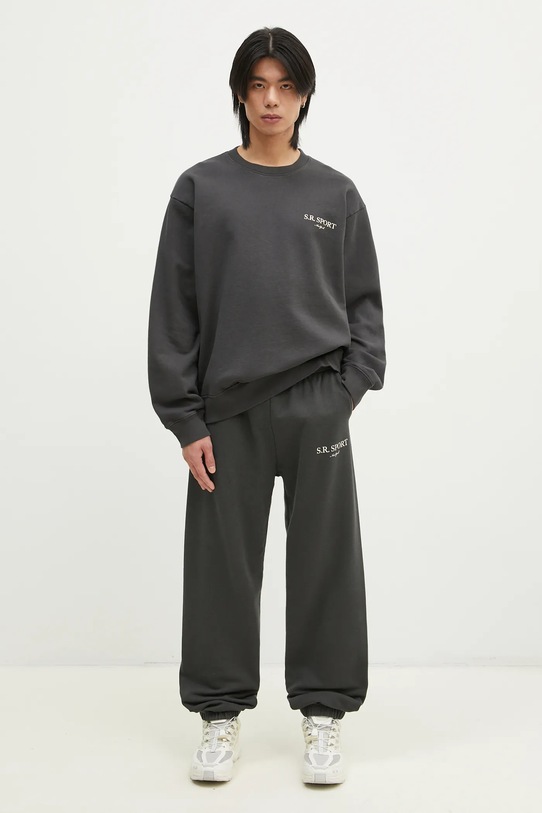 Sporty & Rich cotton sweatshirt Wimbledon ST071512304BA02