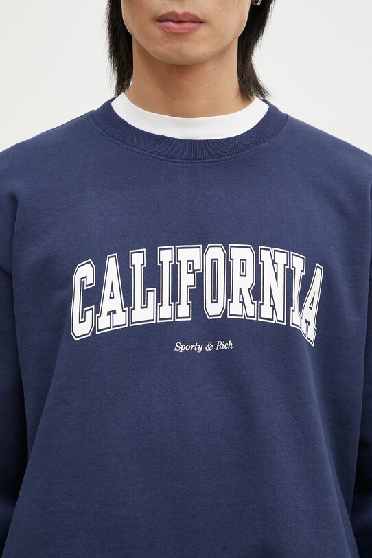 Бавовняна кофта Sporty & Rich California ST071516501BL32