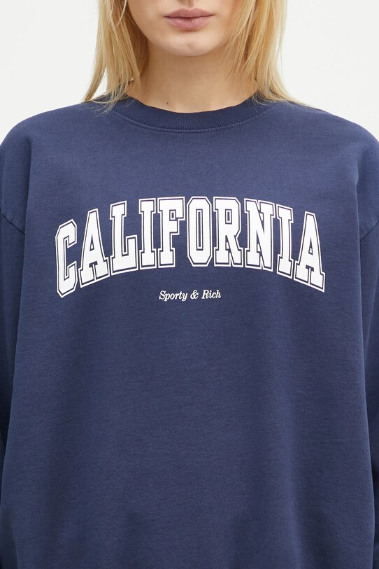 Бавовняна кофта Sporty & Rich California ST071516501BL32