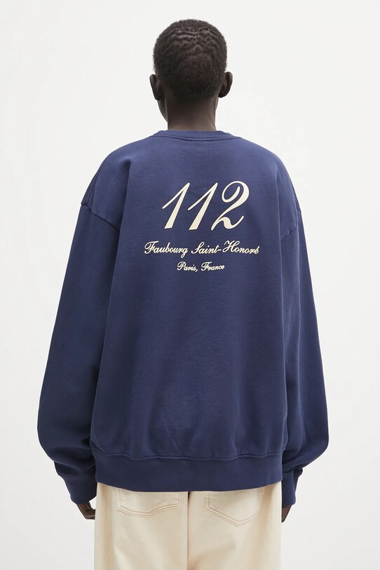 Sporty & Rich cotton sweatshirt Faubourg ST071517619BL32