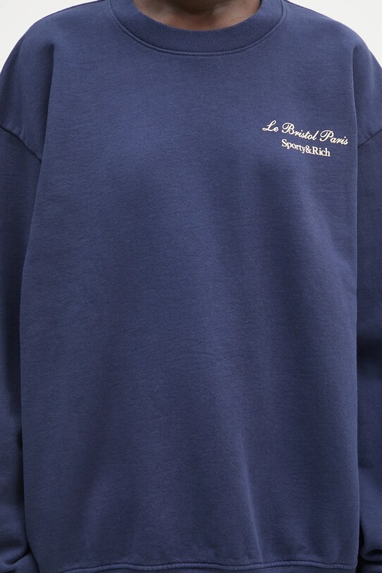 Sporty & Rich cotton sweatshirt Faubourg ST071517619BL32