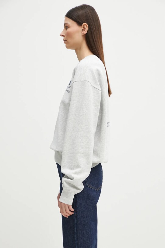 Кофта Sporty & Rich Crest Seal 100th ST071517620GY03 серый AW24