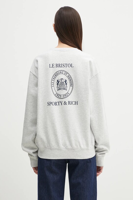 Одежда Кофта Sporty & Rich Crest Seal 100th ST071517620GY03 серый