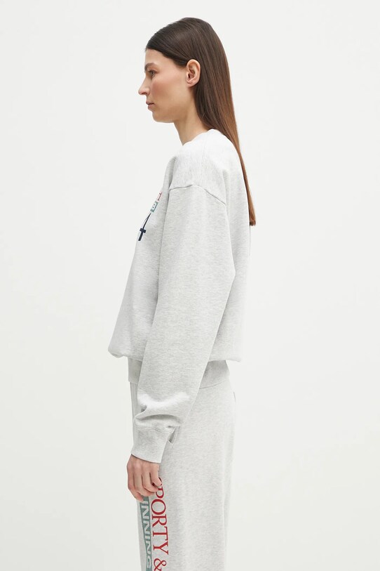 Sporty & Rich bluza Finish Line szary ST071514167GY03