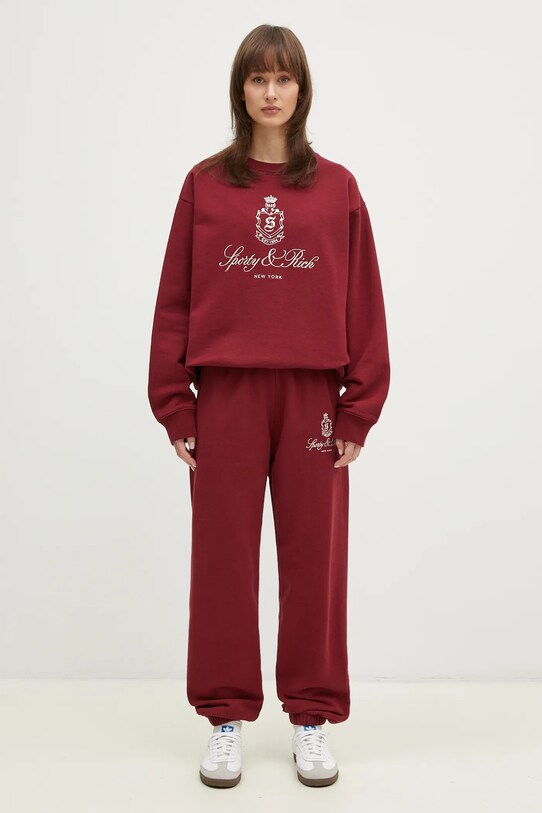 Sporty & Rich cotton sweatshirt Vendome Embroidered ST071506205RE10