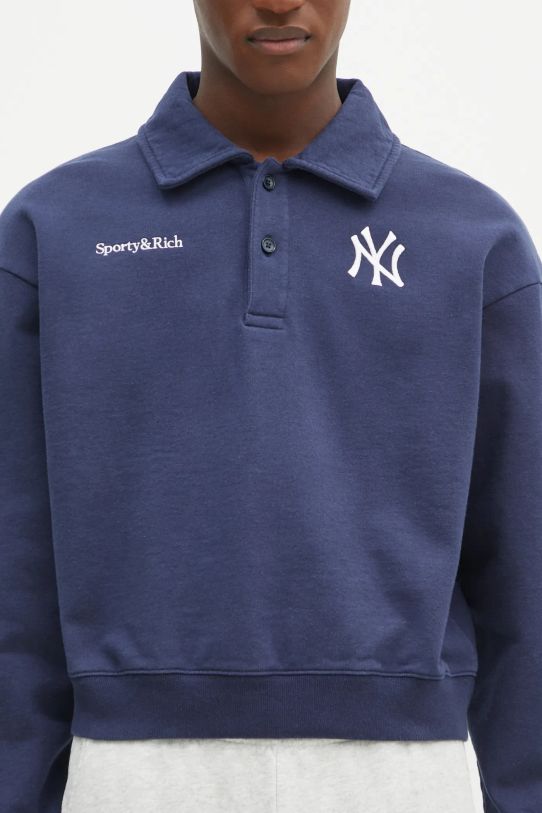 Sporty & Rich cotton sweatshirt Yankees Serif ST072505300BL32