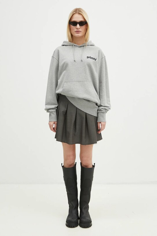 JW Anderson hanorac de bumbac Prickly Back Print Hoodie JW0210.PG1668.905