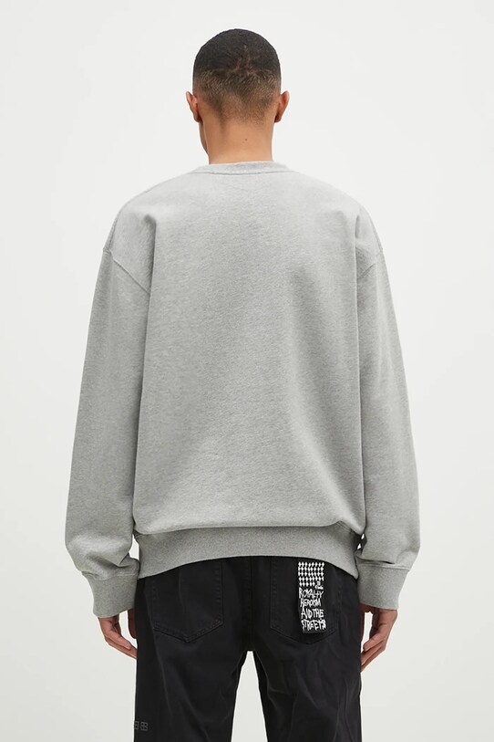 Бавовняна кофта JW Anderson Puffin Embroidery Sweatshirt JW0207.PG1632.945 сірий