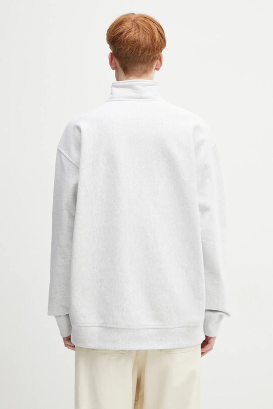 Одяг Кофта Carhartt WIP Half Zip American Script Sweat I027014.482XX сірий