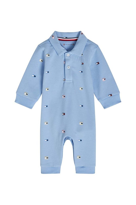 Kombinezon za bebe Tommy Hilfiger plava KN0KN01861.9BYH