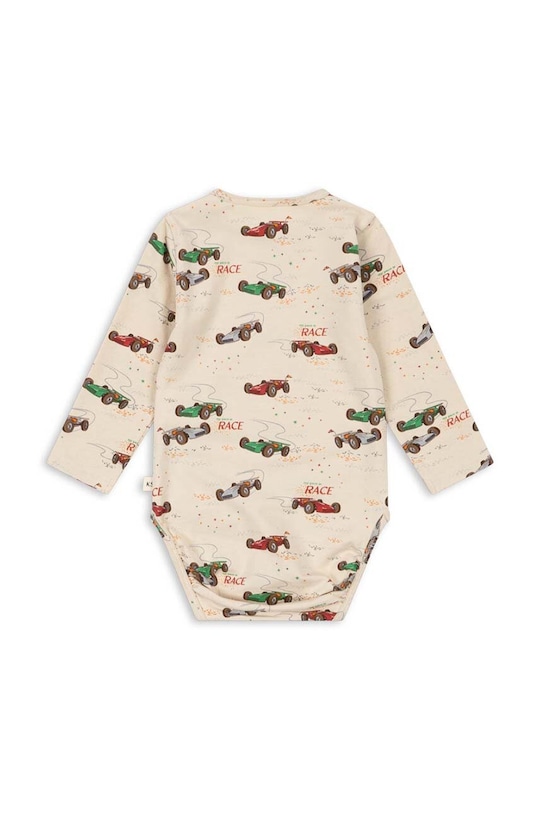 Боди для младенцев Konges Sløjd BASIC LS BODY GOTS KS101413.B бежевый AW24