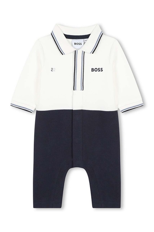 BOSS salopete bebelusi din bumbac bleumarin J51054.