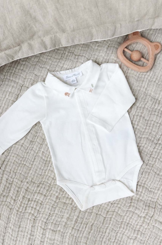 Bodi za bebe Tartine et Chocolat bijela TZ11000.53.74
