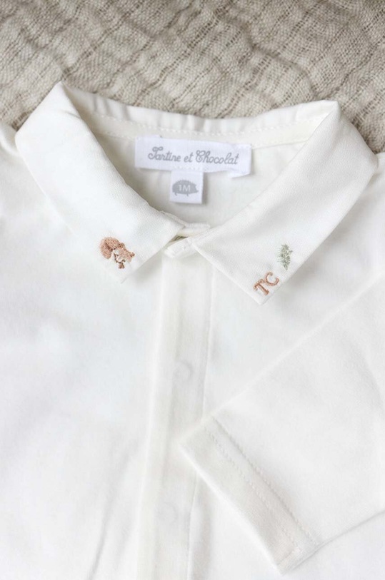 Bodi za bebe Tartine et Chocolat TZ11000.53.74 bijela
