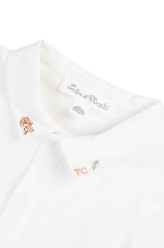 Tartine et Chocolat body bebe alb TZ11000.53.74