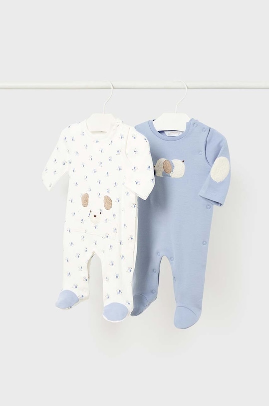 Kombinezon za bebe Mayoral Newborn 2-pack plava 2796.1H.Newborn.9BYH
