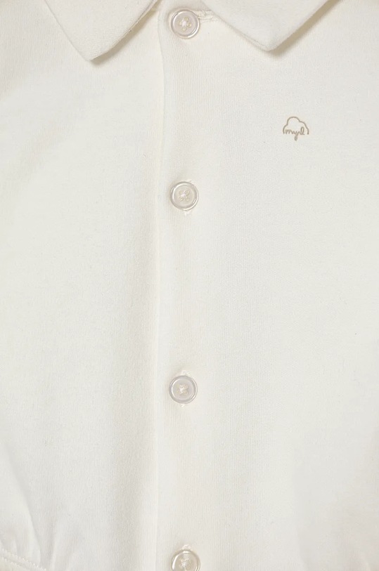 Chłopiec Mayoral Newborn body bawełniane niemowlęce 2797.1J.Newborn.9BYH beżowy