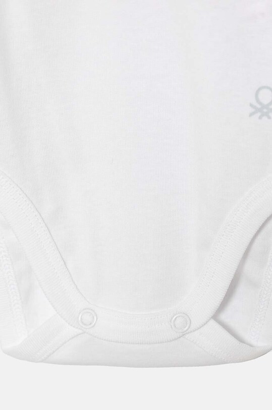 United Colors of Benetton body din bumbac pentru bebelusi 3-pack albastru 3GI70B089.W.Repro.9BYH