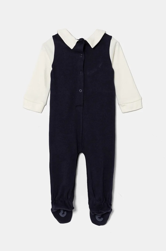 Kojenecké bavlněné dupačky Guess P4BG01.KBEG0.9BYH námořnická modř AW24