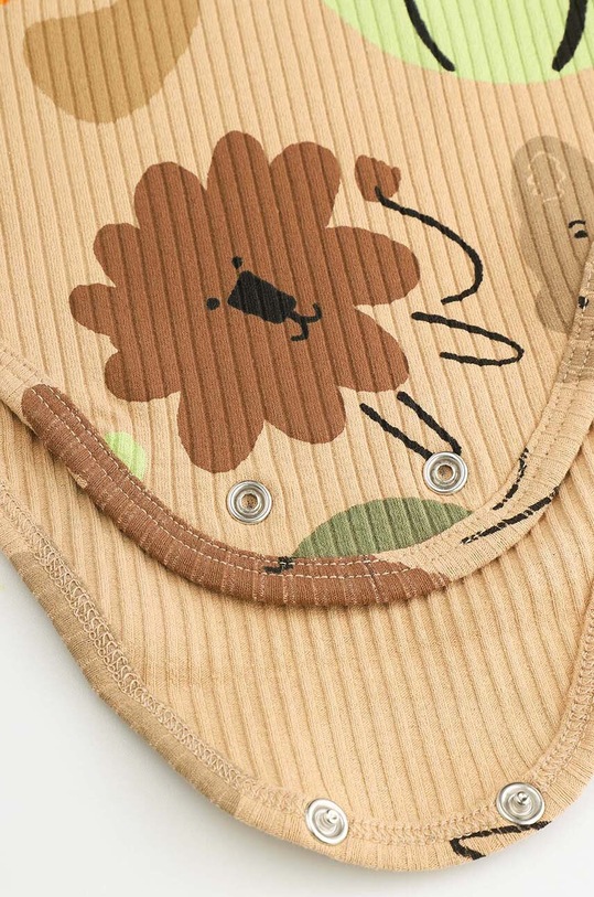 Coccodrillo body niemowlęce beżowy ZC4112101SBN