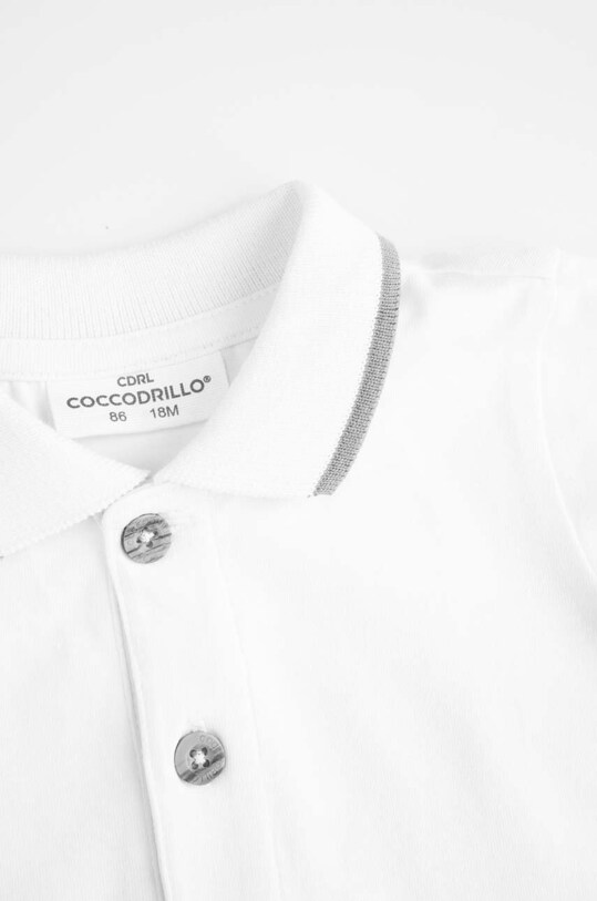 Мальчик Боди для младенцев Coccodrillo ZC4112401MBN белый