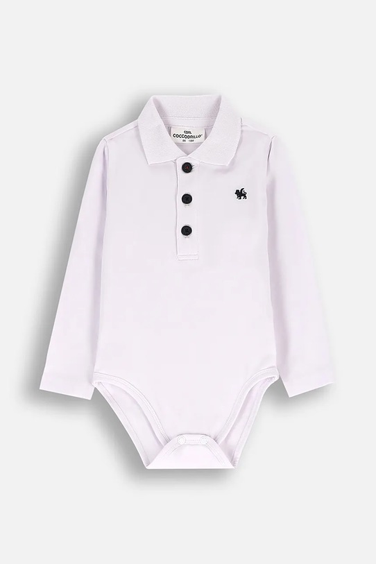 Coccodrillo body bebe alb ZC4112403EBB