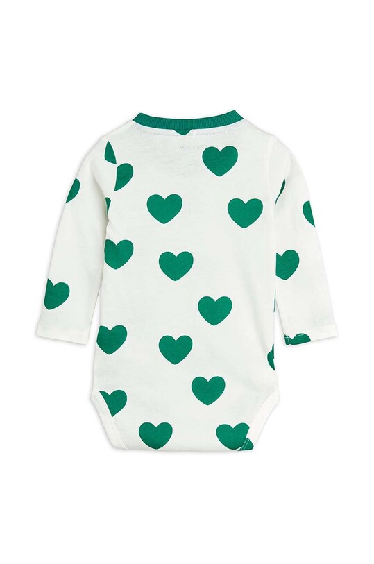 Боди для младенцев Mini Rodini Hearts 2464010575 белый AW24