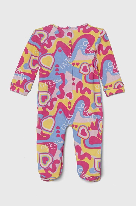 Bavlnené dupačky pre bábätká Guess S4YG04.KA6W4.9BYH viacfarebná AW24