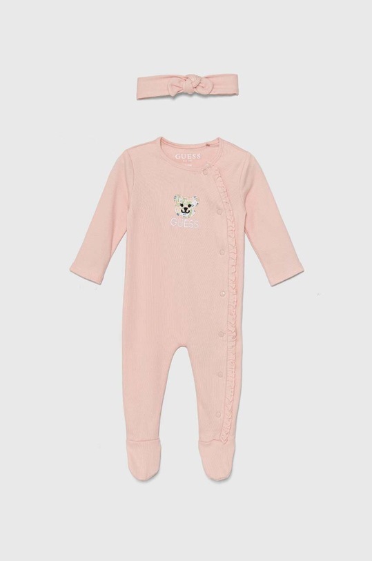 Dupačky pre bábätká Guess ružová S4YG07.KC870.9BYH