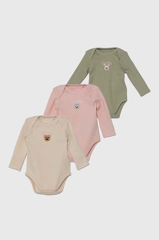 Guess body niemowlęce 3-pack 3-pack multicolor S4YG08.KC870.9BYH