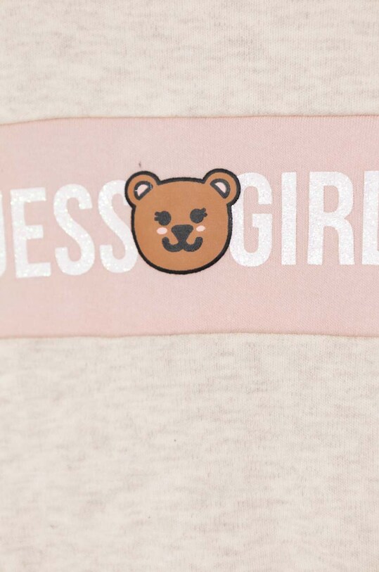 Dievča Detský bavlnený overal Guess S4YG10.KAE14.9BYH béžová