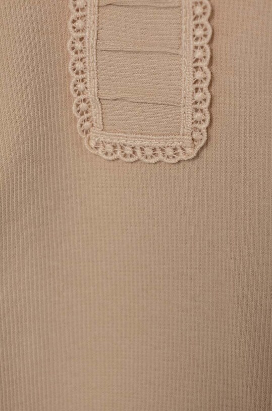 Jamiks body niemowlęce AZARA AZARA.Body.JZH020 beżowy AW24