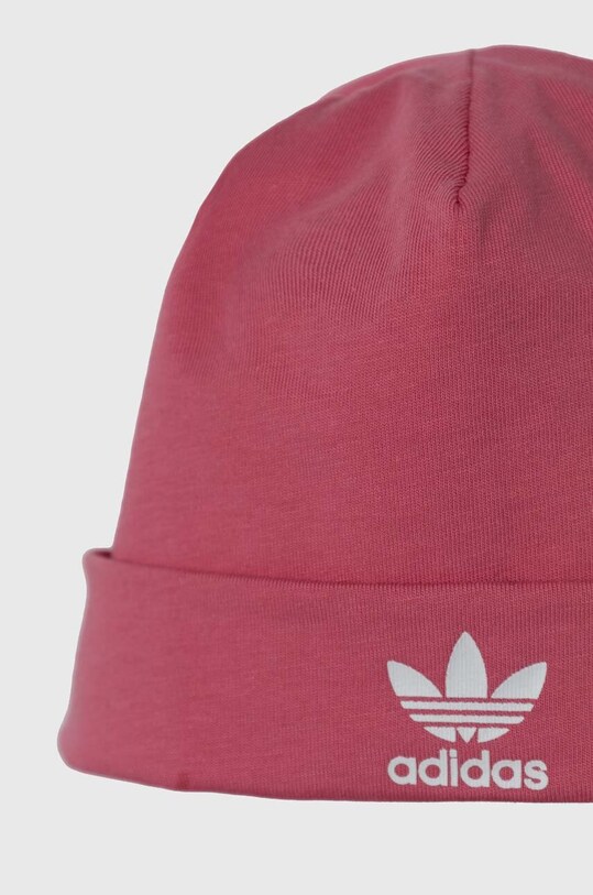 Бавовняний ромпер для немовлят adidas Originals GIFT SET рожевий IY0748