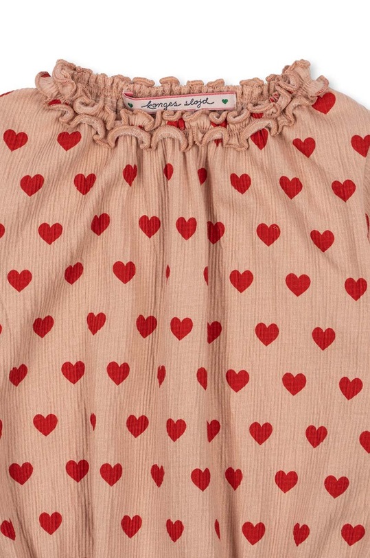 Fete Konges Sløjd body bebe CHLEO BODY OCS KS101457 rosu